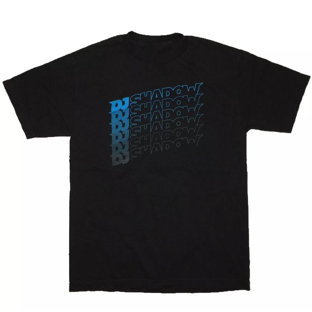 Mens M Vintage DJ SHADOW T-Shirt Rap Hip Hop 90s